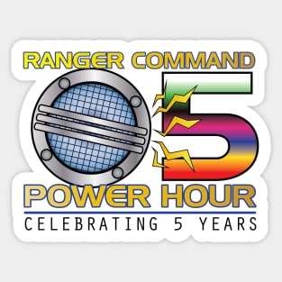 Ranger Command Power Hour - 5 years Sticker